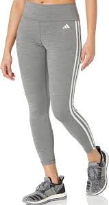 Adidas Dam Träningsessentials 3-Stripes Hög Midja 7/8 Tights