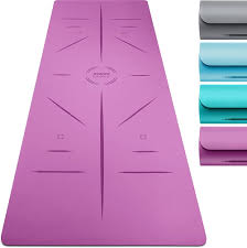 Core Balance Extra Bred Yogamatta med Asana Linjer