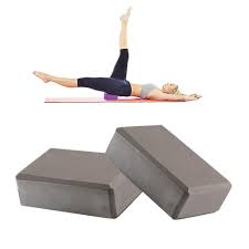 Yoga- och Pilatesblock - Startkit i Grått (2-pack)