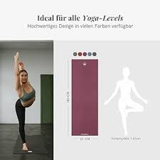 Lotuscrafts Mudra Studio Yogamatta 5 mm - Hudvänlig & Giftfri