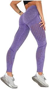 Svarta Stretchiga Yogaleggings för Dam