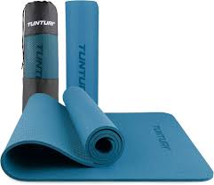 Tunturi Halkfri Yogamatta 8 mm med Bärrem