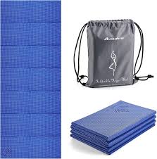 Avoalre Hopfällbar Halkfri Yogamatta 183x80cm - Multifunktionell Sportmatta