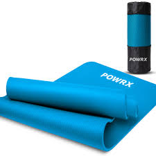 POWRX Premium Yogamatta 183x60 cm med bärrem och väska